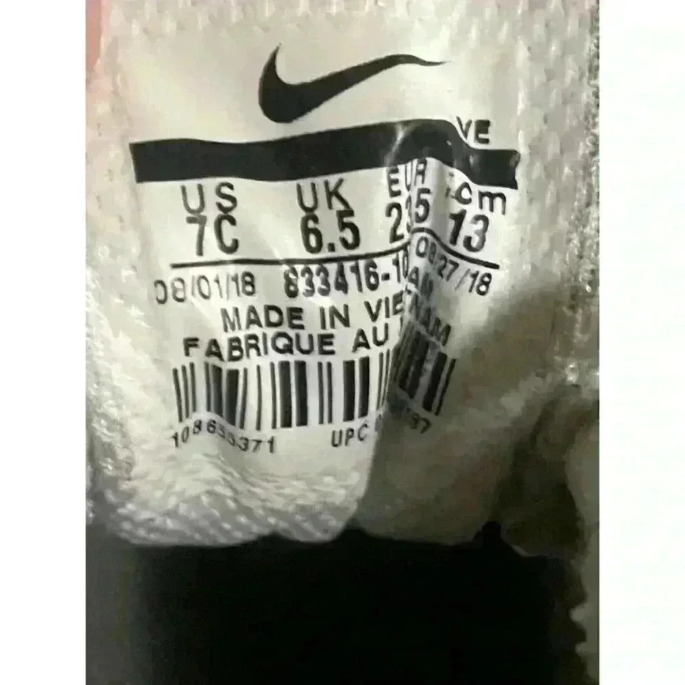 Nike Air Max 90 Leather Triple White 833416-100 Infant Size 7C‎